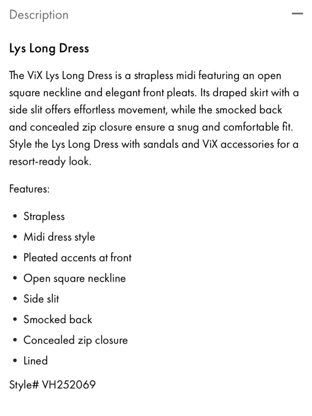 NWT Vix Off White Strapless Pleated Midi Dress
Size S Originally $368 - Picture 10 of 16